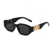 BUTABY Rectangle Sunglasses for Women Retro Driving Glasses 90’s Vintage Fashion Irregular Frame UV400 Protection