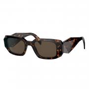 BUTABY Trendy Rectangle Sunglasses for Women Men Retro Sun Glasses Vintage Fashion Square Frame Leopard Brown